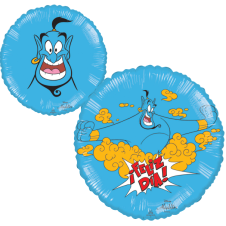 Palloncino in Foil 18" Genio della Lampada "Aladdin" Aladdin e Jasmine