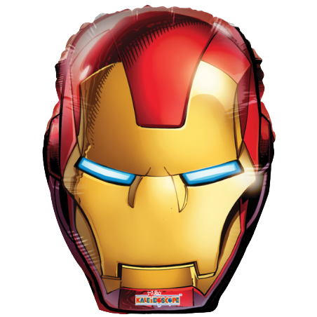 Palloncino in Foil 18" Junior Shape Testa Iron Man Avengers