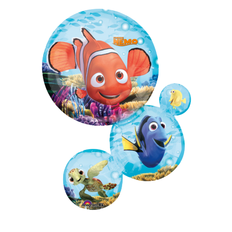 Palloncino in Foil 28" Multi-Balloons "Alla Ricerca di Nemo" Dory e Nemo