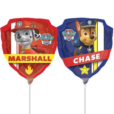 Palloncino in Foil 14" Mini Shape Paw Patrol Paw Patrol