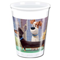 Bicchiere di Carta 266ml con Secret Life of Pets 8pz Secret Life of Pets