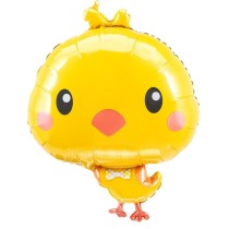 Palloncino in Foil 28" Super Shape Pulcino "Easter Chicky" Palloncini Pasqua