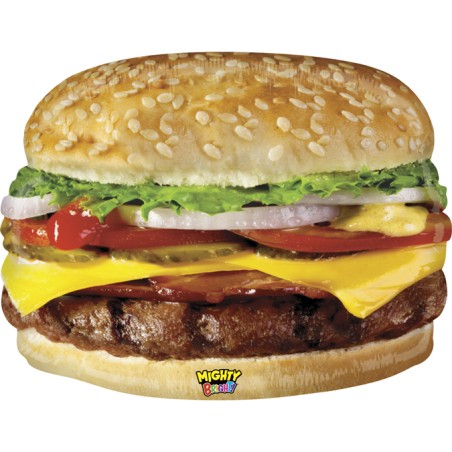 Palloncino in Foil 26" Super Shape Panino "Cheeseburger" Generici Grabo