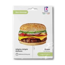 Palloncino in Foil 26" Super Shape Panino "Cheeseburger" Generici Grabo