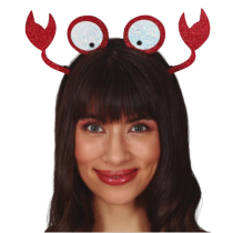 Cerchietto per Capelli Granchio Glitterato "Crab" Cerchietti e Tiare