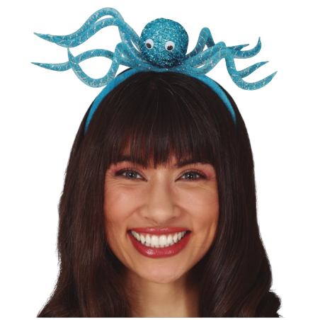 Cerchietto Tiara Polpo "Octopus" 1pz Cerchietti e Tiare