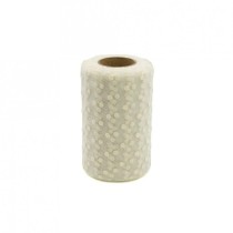 Tulle con Pois Avorio 25MT Rotolo Decorato