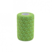 Tulle con Pois Verde Lime 25MT Rotolo Decorato