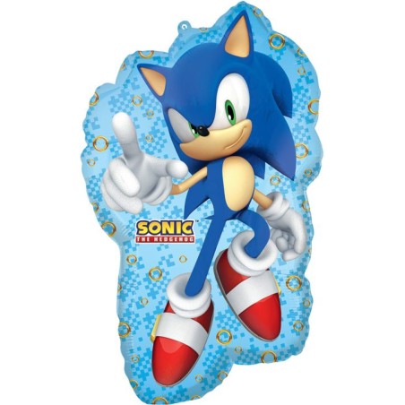 Palloncino in Foil 34" Super Shape Sonic Sonic