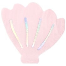 Tovagliolino di Carta 26x25cm sagomato Conchiglia Rosa 20pz Balena, Delfino e Narvalo