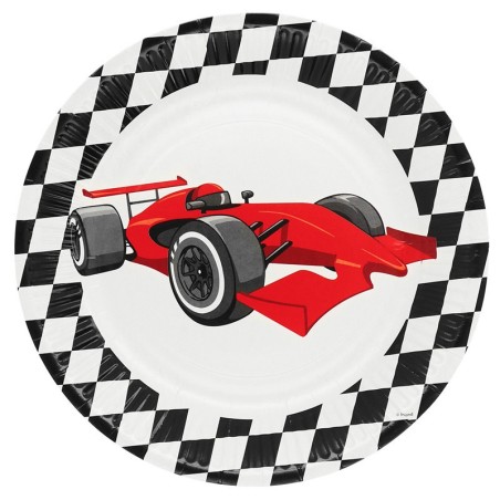 Piatto di Carta 23cm Grand Prix "Formula 1" 8pz Formula 1