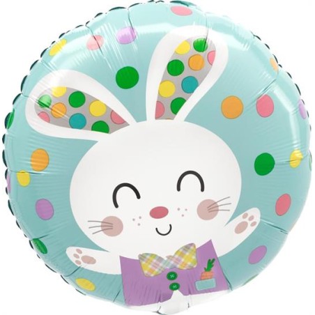 Palloncino in Foil 18" Coniglio di Pasqua "Easter Bunny" Pasqua