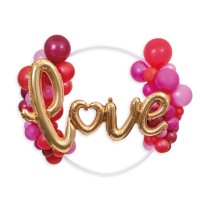 Struttura Cerchio per Palloncini "Balloon Ring" 80cm Gemar "Diy Garland Kit"