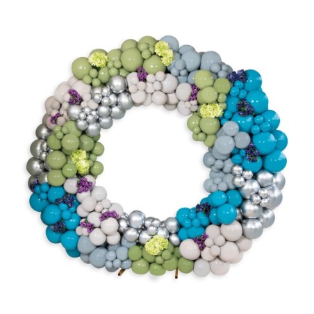 Struttura Cerchio Palloncini da Terra "Balloon Arch Round" 2mt Gemar "Diy Garland Kit"