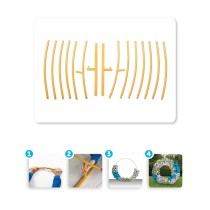 Struttura Cerchio Palloncini da Terra "Balloon Arch Round" 2mt Gemar "Diy Garland Kit"