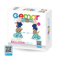 Struttura Quadrata Palloncini da Terra "Balloon Arch Square" 2.2mt Gemar "Diy Garland Kit"
