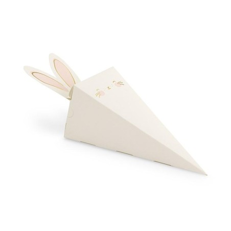 Box Porta Caramelle Coniglio Bianco "Rabbits" 6pz Sacchettini per Caramelle