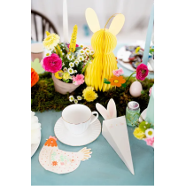 Box Porta Caramelle Coniglio Bianco "Rabbits" 6pz Sacchettini per Caramelle