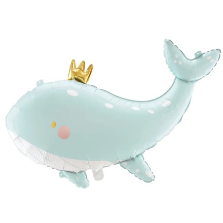Palloncino in Foil 37" Super Shape Balena Regina "Whale" Balena, Delfino e Narvalo