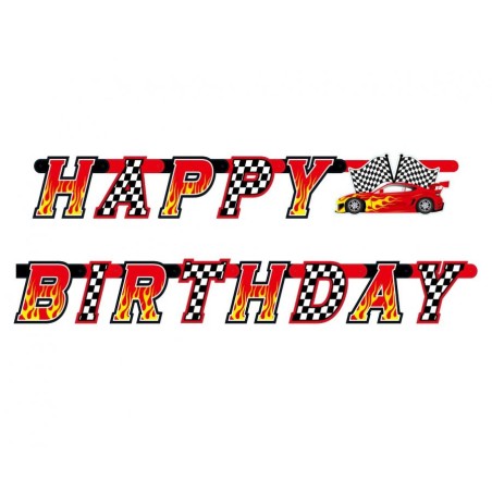 Festone Happy Birthday Grand Prix "Formula 1" Formula 1