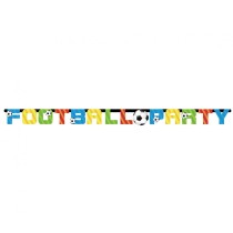 Festone Pallone da Calcio "Football Party" 1.6mt Calcio
