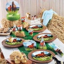 Palloncino in Foil 18" Cavallo in Corsa "Horse and Pony" Festa Tema Cavallo "Horse"
