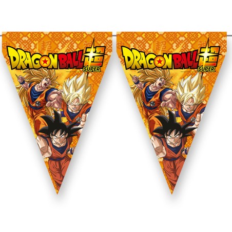 Festone Bandierina carta Dragon Ball Super 3mt Dragon Ball