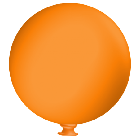 Palloncino in Lattice 72" Collo Largo Arancione "Orange 004" Palloncini 72"/180cm Collo Largo