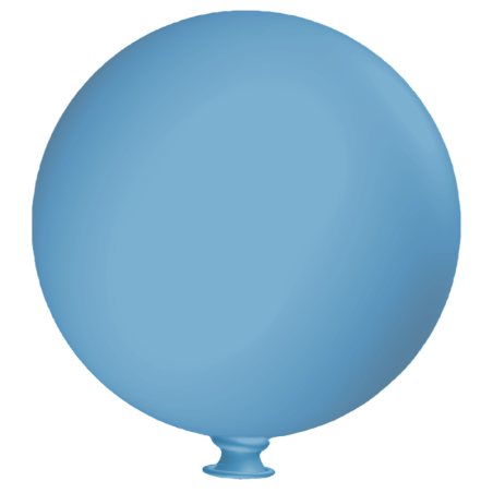 Palloncino in Lattice 72" Collo Largo Celeste "Light Blue 009" Palloncini 72"/180cm Collo Largo
