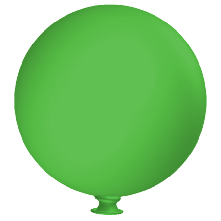 Palloncino in Lattice 72" Collo Largo Verde "Green 012" Palloncini 72"/180cm Collo Largo