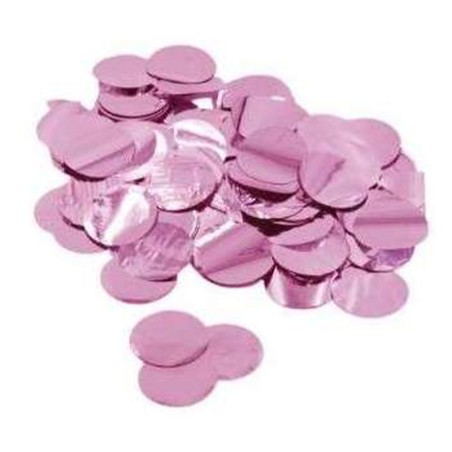 Confetti in Foil Tondi Rosa Metallizzato 15gr Confetti Tondi