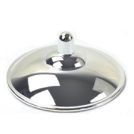 Coperchio di Plastica per Coppe e Calici Argento Metallizzato Contenitori per Confettate