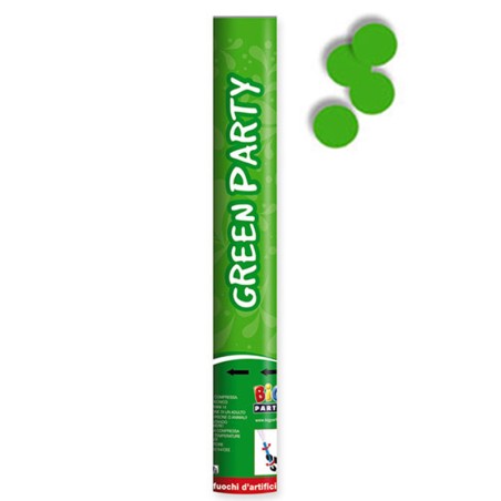 Cannon Sparacoriandoli Verde 40cm Sparacoriandoli Tinta Unita