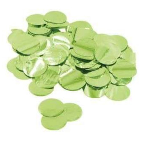 Confetti in Foil Tondi Verde Lime Metallizzato 15gr Confetti Tondi