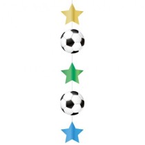 Balloon Tail decoro verticale con Pallone da Calcio 1.5mt Calcio