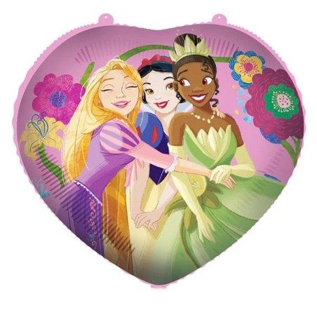 Palloncino in Foil 18" Cuore Principesse Disney Principesse Disney