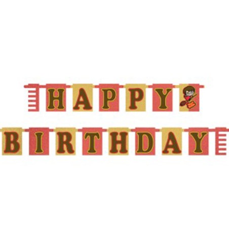 Festone Happy Birthday con Harry Potter 1.6mt Harry Potter