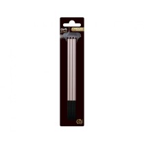 Candelina Stelo 15cm Lilla e Viola Metallizzato 6pz Candeline Stelo