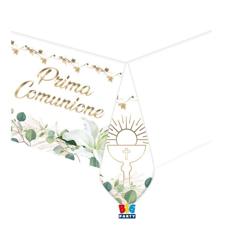 Tovaglia di Plastica 140x270cm per Prima Comunione "Lily" Prima Comunione "Lily"