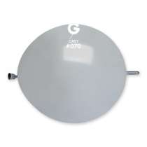 Palloncino in Lattice 13” Link GL13 Grigio "Grey 070" 50pz Gemar Standard Link 13" GL13