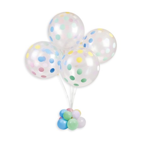 Bouquet 6 Palloncini da Tavolo "Balloon Centerpiece" Gemar "Diy Garland Kit"