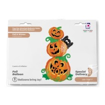 Palloncino in Foil 59" Air Filled Zucche "Pumpkin Stacker" Halloween Grabo
