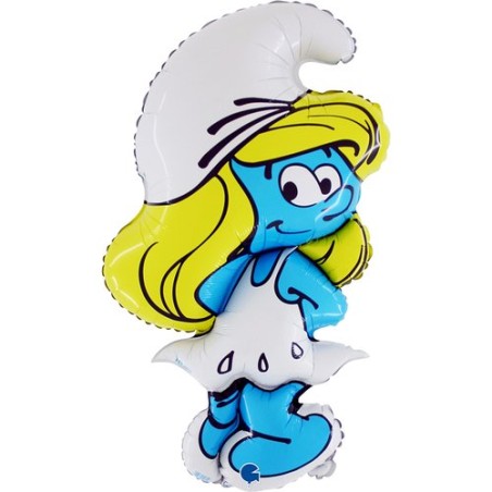 Palloncino in Foil 42" Super Shape Puffetta "Smurfs" Personaggi Grabo