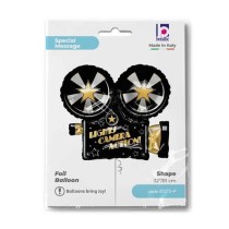 Palloncino in Foil 32" Super Shape Video Camera "Light Camera Action" Generici Grabo