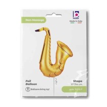 Palloncino in Foil 37" Super Shape Sax "Music" Generici Grabo