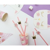 Tovagliolo di Carta Ø33cm sagomato Gatto "Cat Crown" 12pz Festa Tema Gatto "Cat"