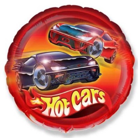 Palloncino in Foil 18" Macchine da Corsa "Hot Cars" Veicoli