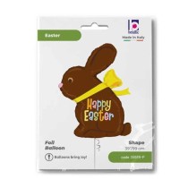 Palloncino in Foil 39" Super Shape Coniglietto "Chocolate Bunny" Pasqua Grabo