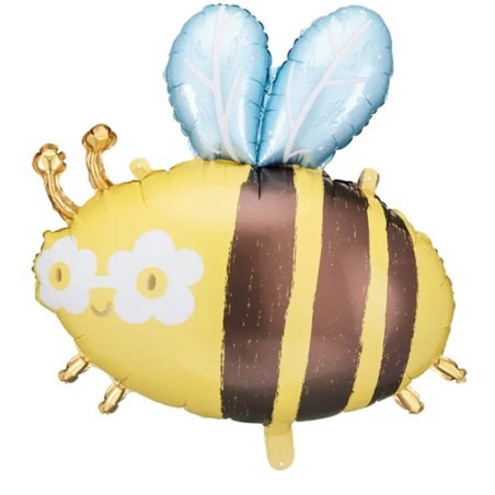 Palloncino in Foil 28" Super Shape Ape "Bee" Animali (Insetti)