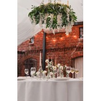 Ghirlanda di Glicine Bianco "Wisteria Garland" 1.7mt Festoni e Ghirlande